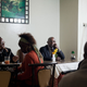 Joseph. Lawyer and owner of an organic restaurant in the center of Nairobi.